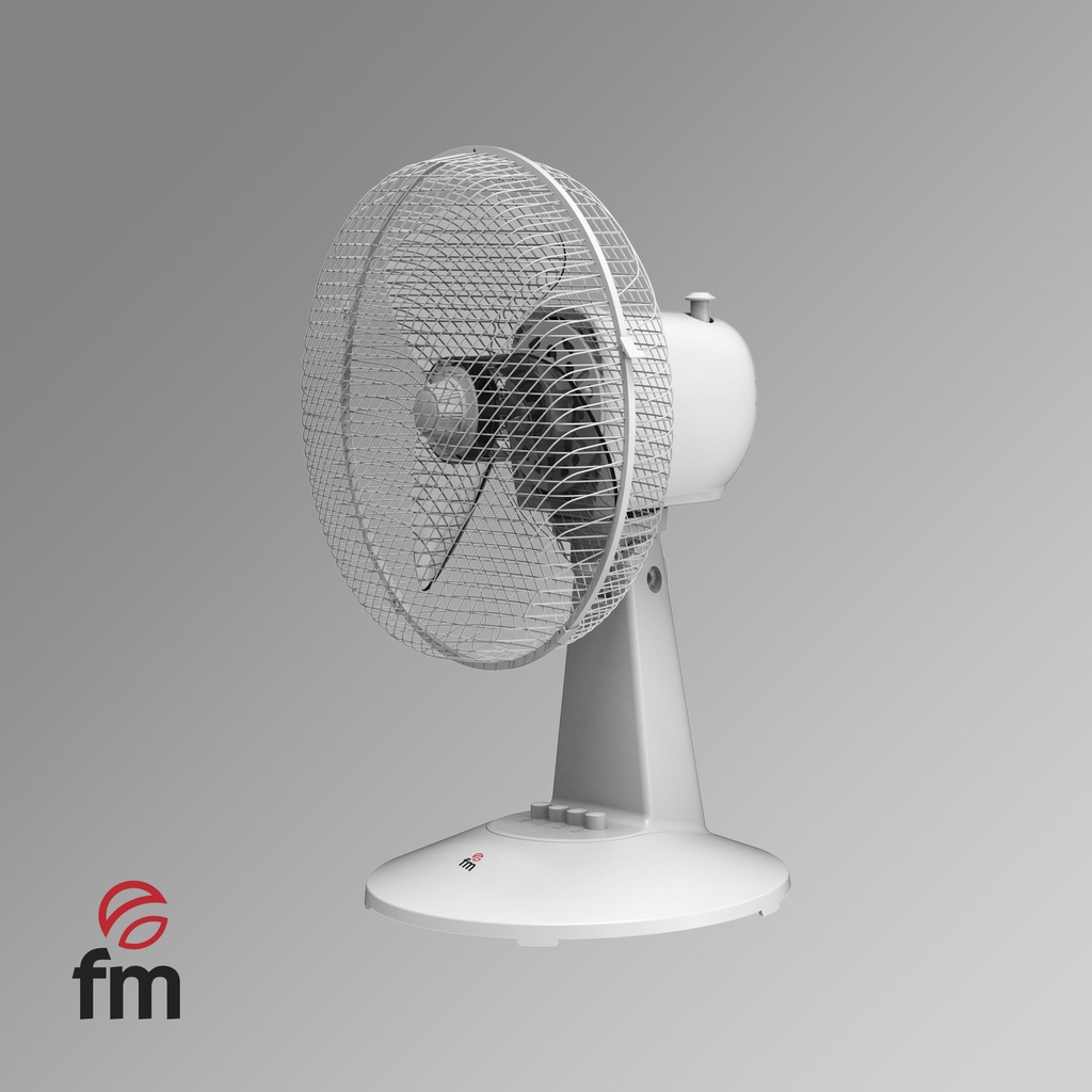 VENTILADOR SOBREMESA 30W 30 CM Ø, FM CALEFACCION