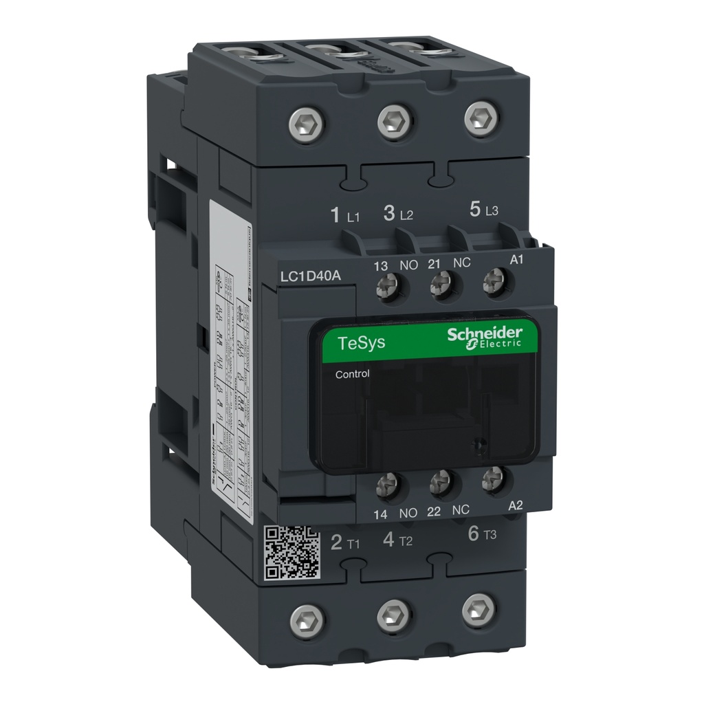 CONTACTOR EVERLINK 3P AC3 40A 230V 50/60HZ, SCHNEIDER ELECTRIC
