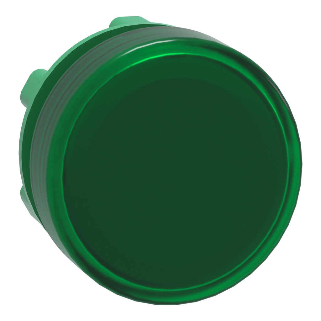 CABEZA PILOTO LED INTEGRADO EMBELLECEDOR PLÁSTICO VERDE - SCHNEIDER ELECTRIC