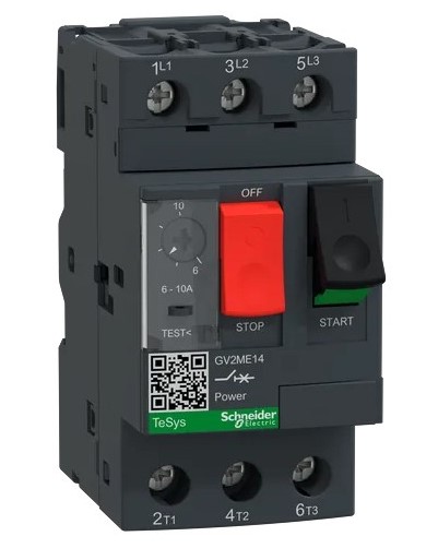 DISYUNTOR MAGNETOTERMICO 6 - 10A, SCHNEIDER ELECTRIC