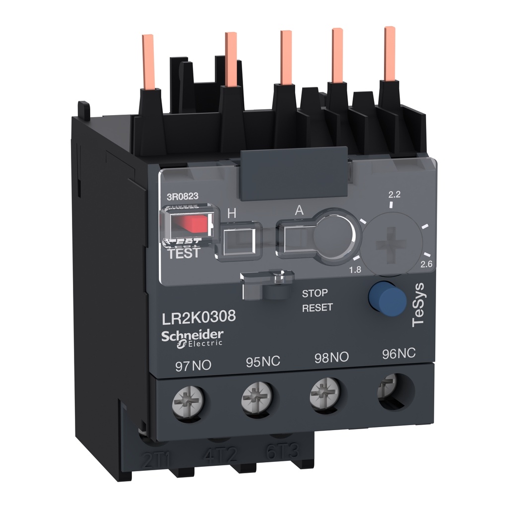RELÉ TÉRMICO 1,8-2,6A, SCHNEIDER ELECTRIC