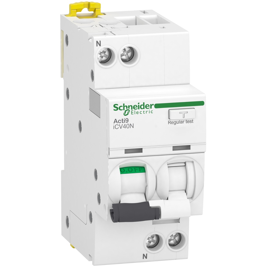 DISYUNTOR ACTI 9 ICV40N 1PN C 20A 30MA AC RCBO, SCHNEIDER ELECTRIC