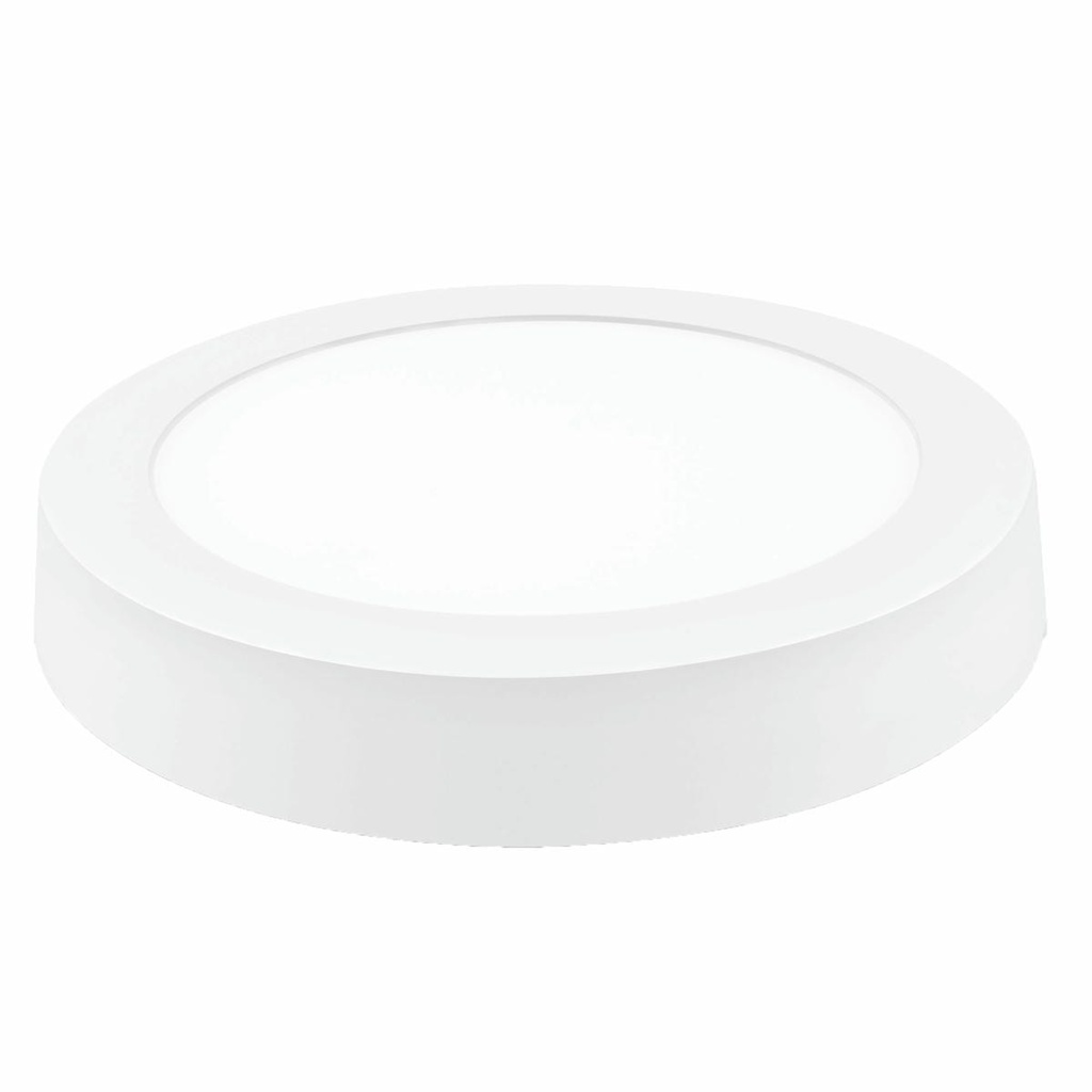 DOWNLIGHT LED SUPERFICIE REDONDA BLANCO 18W CALIDA/NEUTRA/FRIA, MATEL