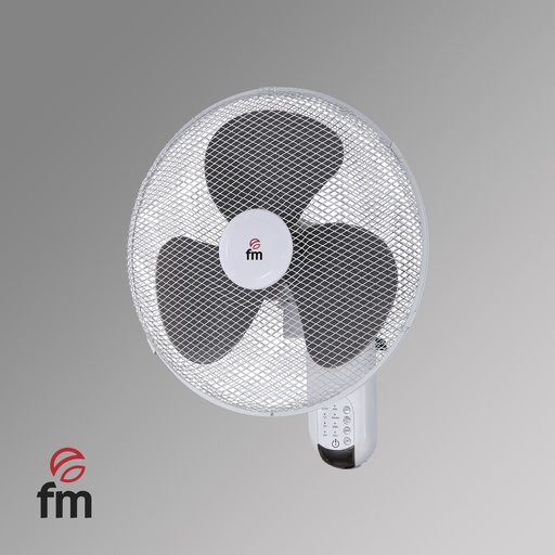 [VM-140 M] VENTILADOR MURAL 50W 40 CM MANDO VM-140 M, FM CALEFACCION
