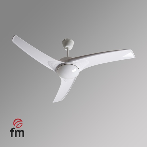 [VT-SYSTEM-130] VENTILADOR DE TECHO 55W 132 CM CON LUZ Y MANDO VT SYSTEM 130, FM CALEFACCION