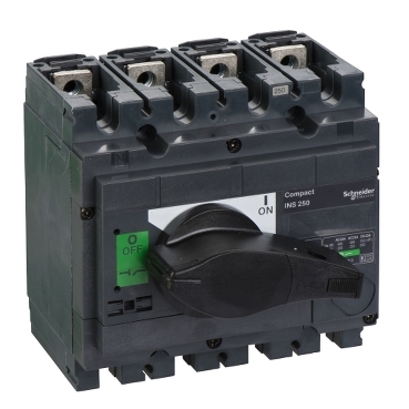 [31107] INTERRUPTOR INTERPACT INS250 4P ESTÁNDAR, SCHNEIDER ELECTRIC
