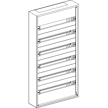 [LVS08006] COFRET PRISMA 6 FILAS ALTO 1080MM, SCHNEIDER ELECTRIC