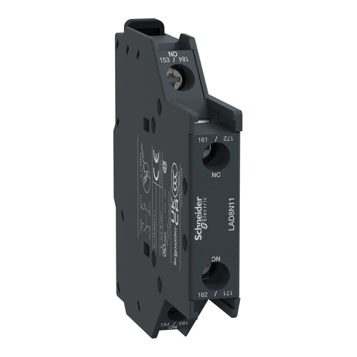 [LAD8N11] BLOQUE CONTACTO AUXILIAR 1NA/1NC LATERAL, SCHNEIDER ELECTRIC