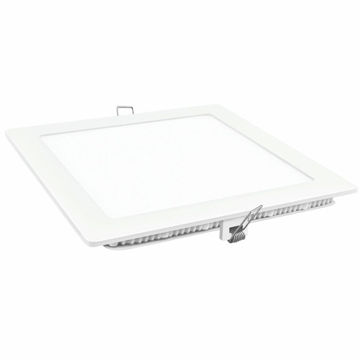 DOWNLIGHT LED CUADRADO BLANCO ALUM.15W CÁLIDA/NEUTRA/FRIA, MATEL