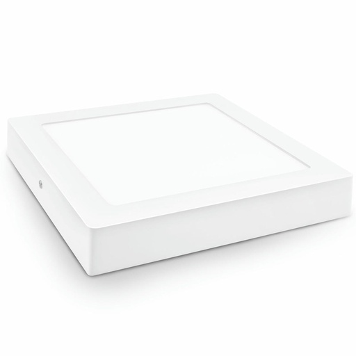 DOWNLIGHT LED SUPERFICIE CUADRADA BLANCO 12W CALIDA/NEUTRA/FRIA, MATEL